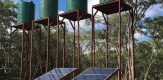 Solar-powered boreholes