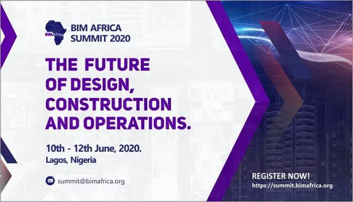 BIM Africa Summit 2020; 10th - 12th June 2020