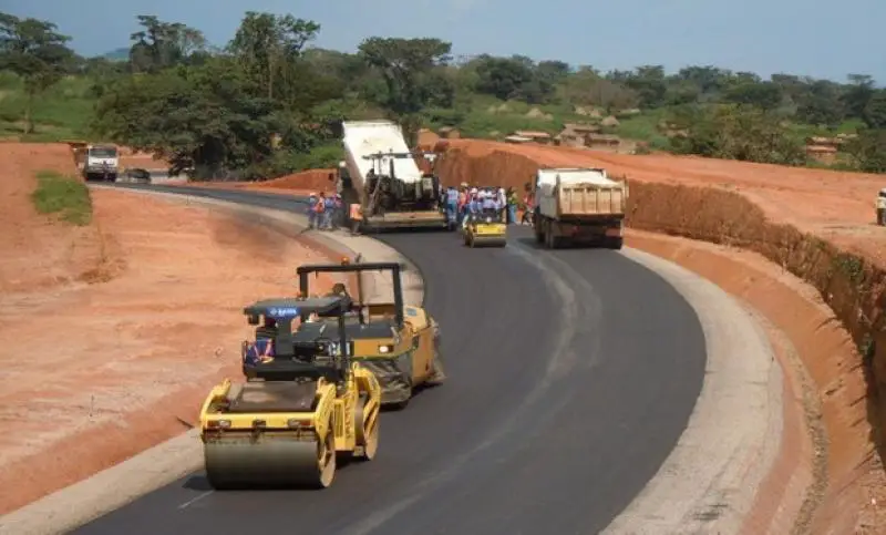 Construction of Ganta to Yekepa Road in Liberia moving on swiftly