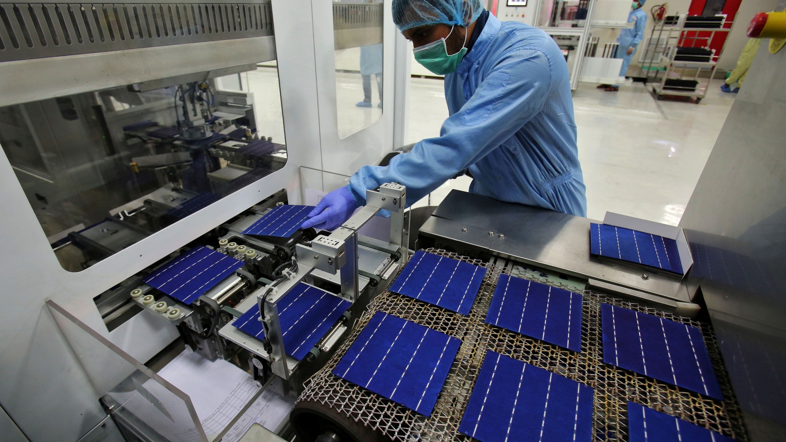 solar module plant