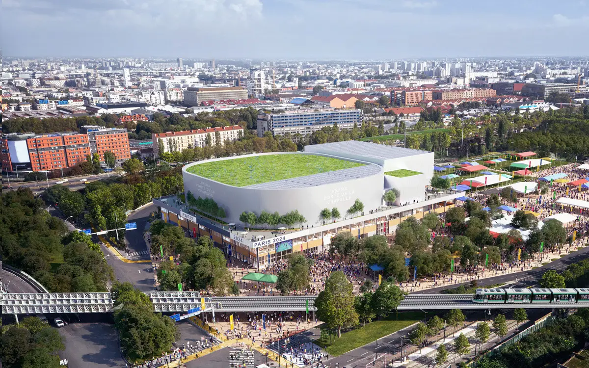 Proyecto Porte de la Chapelle Arena