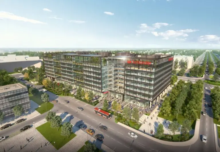 Comienza la construcción del campus de Santander por valor de 188.3 millones de dólares en Milton Keynes, Reino Unido