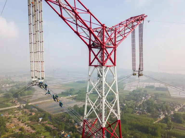 Finaliza la construcción de una línea de electricidad UHV de US $3.17 millones en China