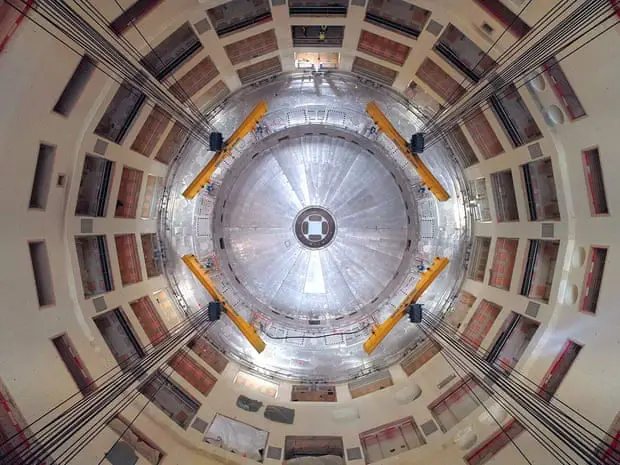 France begins construction of world’s largest nuclear fusion project.