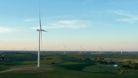 Projet de parc éolien de 230 MW dans le Nebraska aux États-Unis terminé