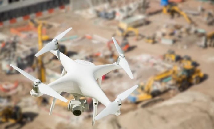 Drones en construction