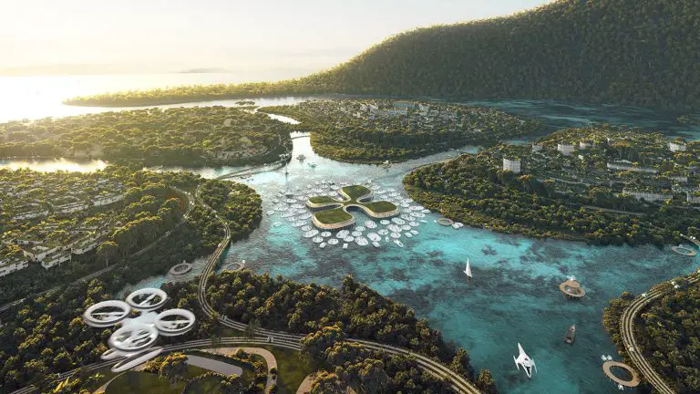 Nachhaltiger Stadtbezirk 'Penang South Islands' soll in Malaysia entwickelt werden