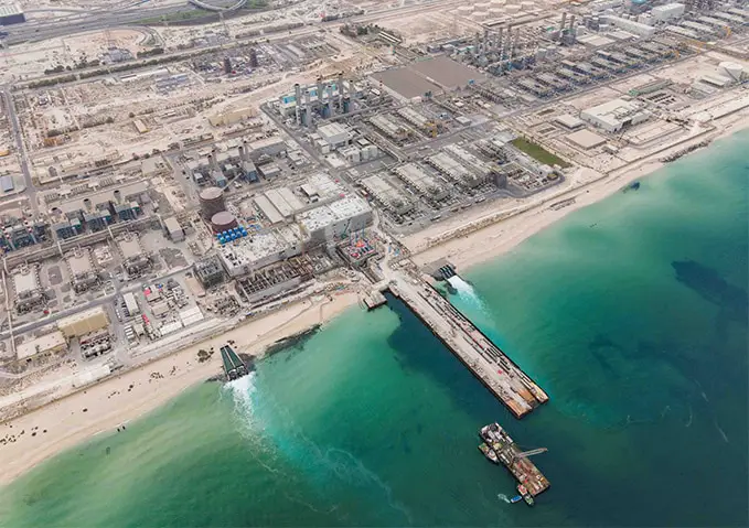 Proyecto de planta de ósmosis inversa de agua de mar (SWRO) en la actualización de la planta de energía de Jebel Ali