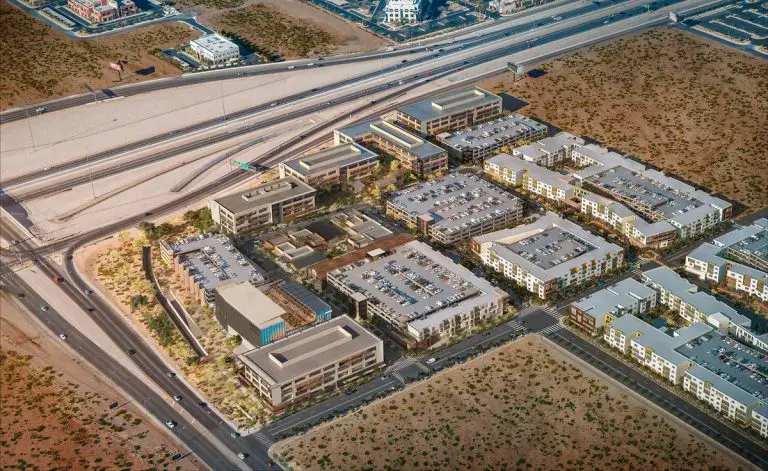 Начинается строительство многофункционального комплекса UnCommons в Лас-Вегасе, США.
