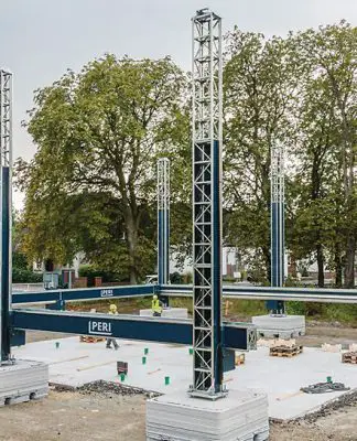 Die eerste 3D-gedrukte residensiële gebou in aanbou in Duitsland