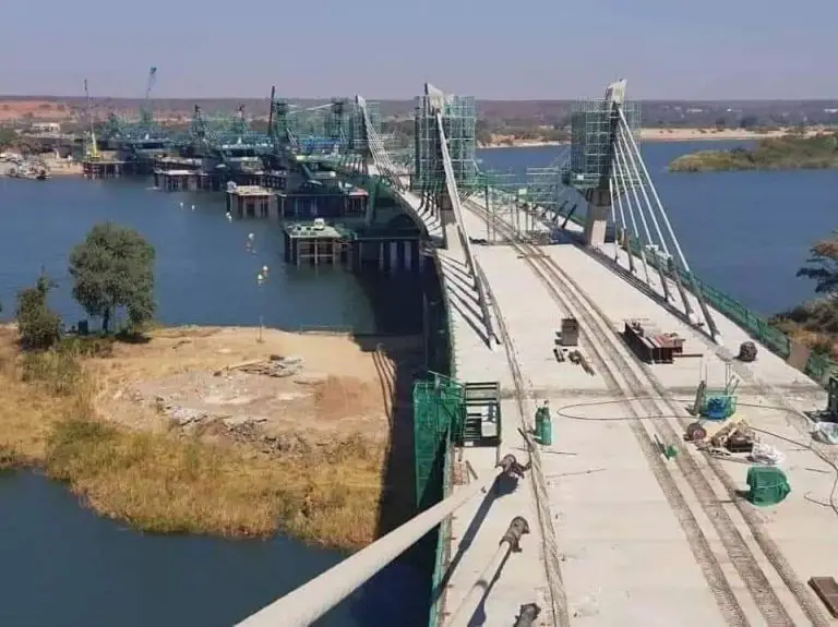 Die Kazungula-Brücke im südlichen Afrika soll im Mai in Betrieb genommen werden