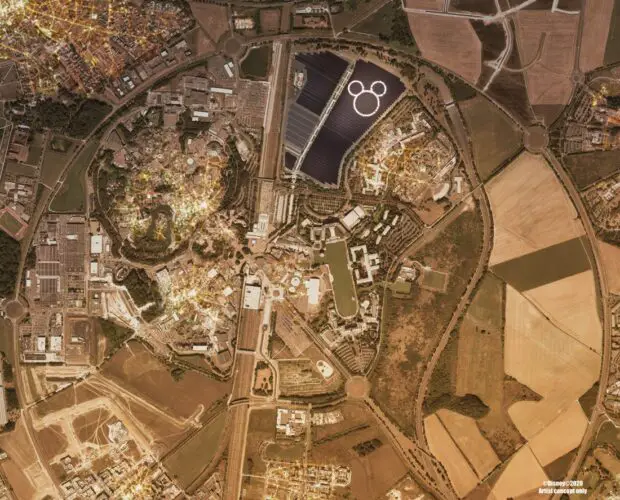 Disneyland Paris to construct one of the largest solar projects in Europe.