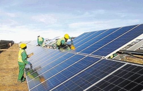 solar power plant in Touna Mali