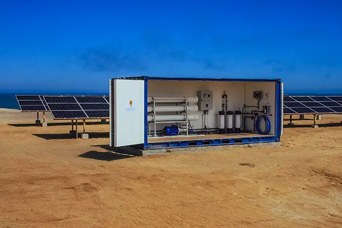 solar-powered desalination systems in Kitui