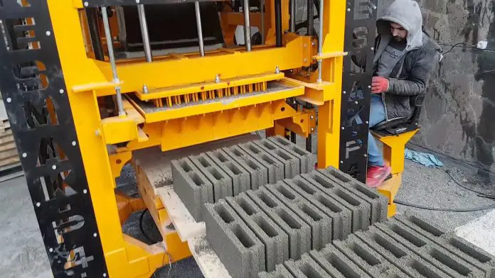machines de fabrication de blocs