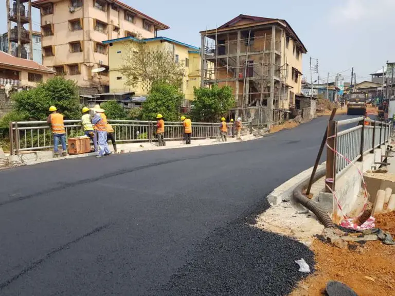 Savage Street Bridge in Sierra Leone to be reopened by end of January 2021