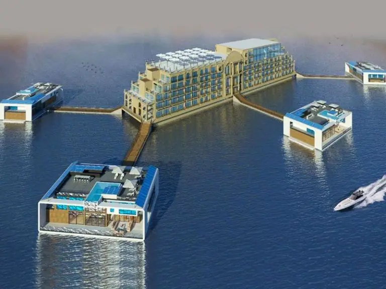 Ouverture du premier complexe de luxe flottant au monde à Dubaï