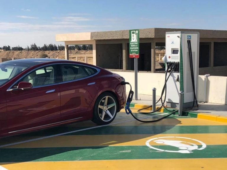 (EV) charging stations in Egypt