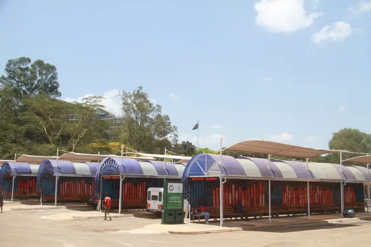 Construction of Green Park Terminus in Nairobi, Kenya 98% complete