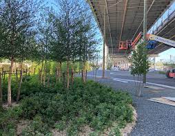 Under The K Bridge park completed and set to be opened, New York