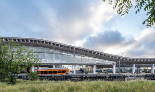 Light Rail Station at Los Angeles International Airport