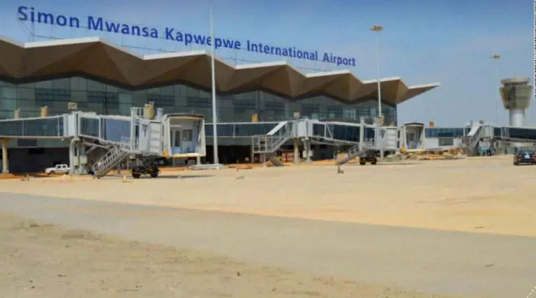 Simon Mwansa Kapwepwe International Airport project in Zambia completed