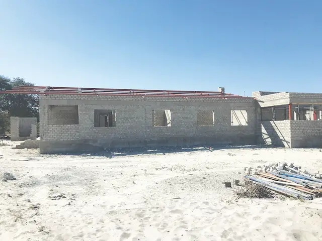 Bau der Onamafila-Klinik in Namibia soll im Dezember abgeschlossen sein