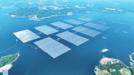 Duriangkang floating solar farm