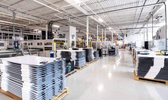 Mitrex Toronto Solar Factory Anchors Canadian Made Solar Facades