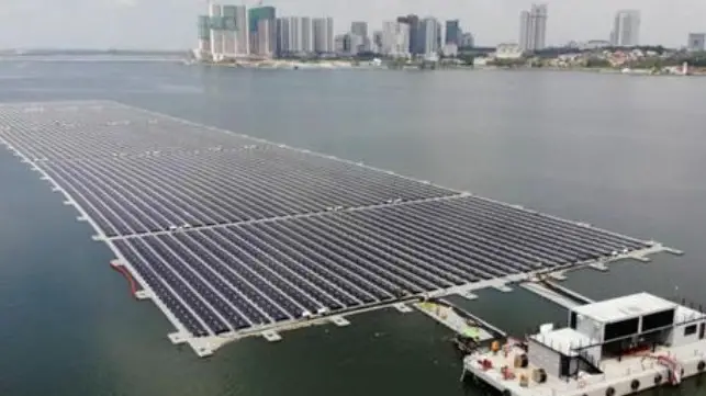 In Indonesien soll der größte schwimmende Solarpark der Welt gebaut werden