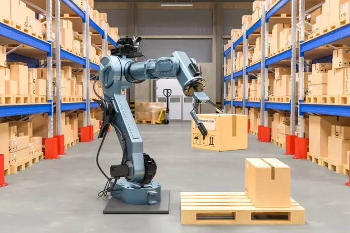 robot d'entrepôt