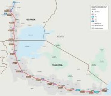 The longest crude oil pipelines in the world: East African Crude Oil Pipeline (EACOP)