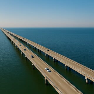 4 of the top 5 longest bridges in the USA are found in the state of Louisiana