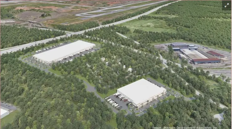 Planungen für die Entwicklung des Logistikzentrums I-485 in der Nähe des Flughafens CLT laufen