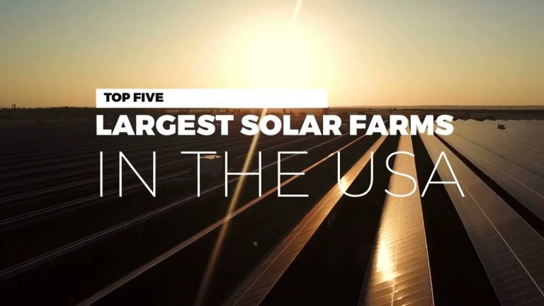 Top 5 der größten Solarparks in den USA