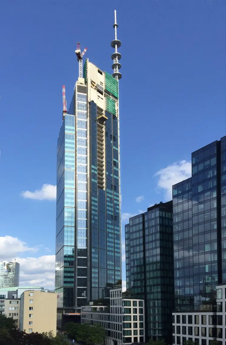 Varso Tower, the tallest tower in Poland and the European Union
