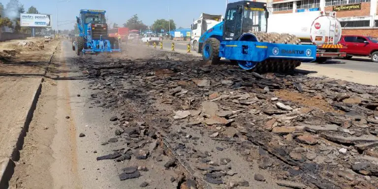 Simbabwes Seke Road Reconstruction bekommt eine weitere Ausdehnung