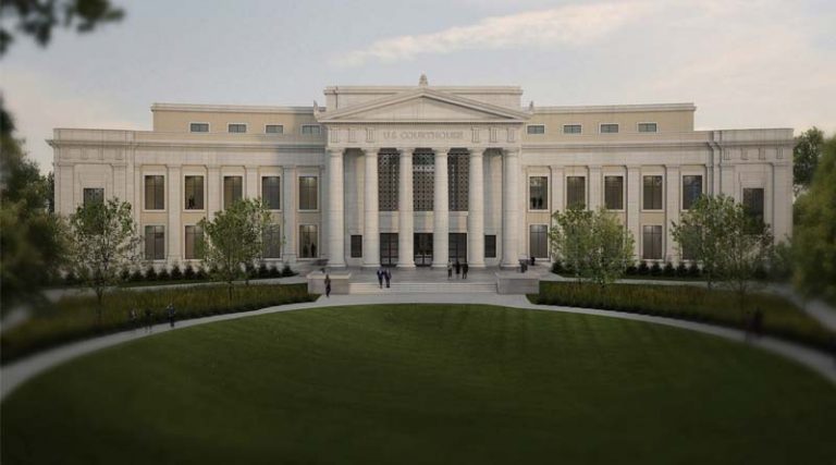 Contrat de 79.8 M$ US attribué pour le nouveau palais de justice fédéral à Huntsville