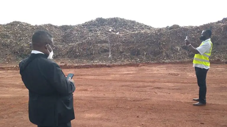Die Deponie von Golden Quarry soll Platz für die Sanierung in Südafrika schaffen