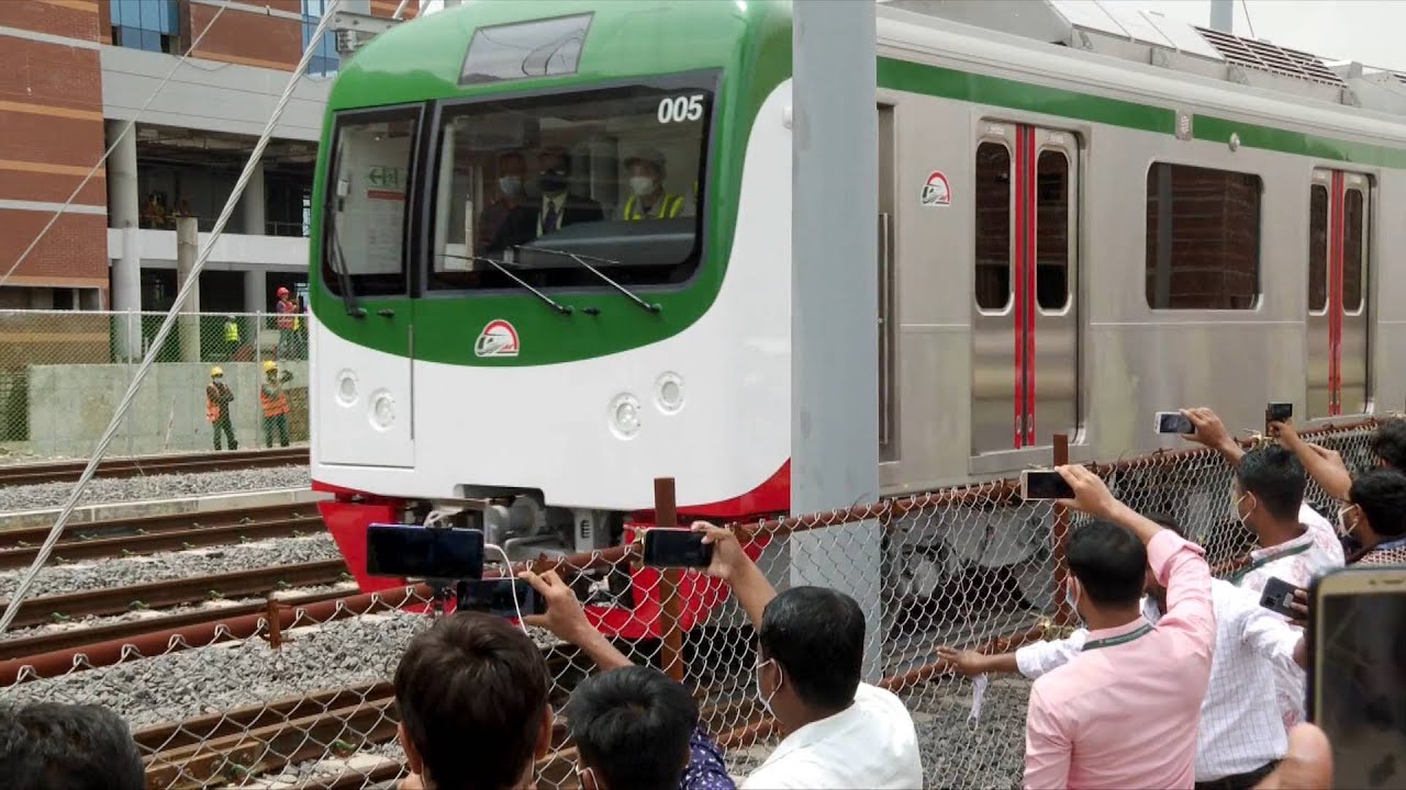 Dhaka Metro Rail, first metro rail in Bangladesh