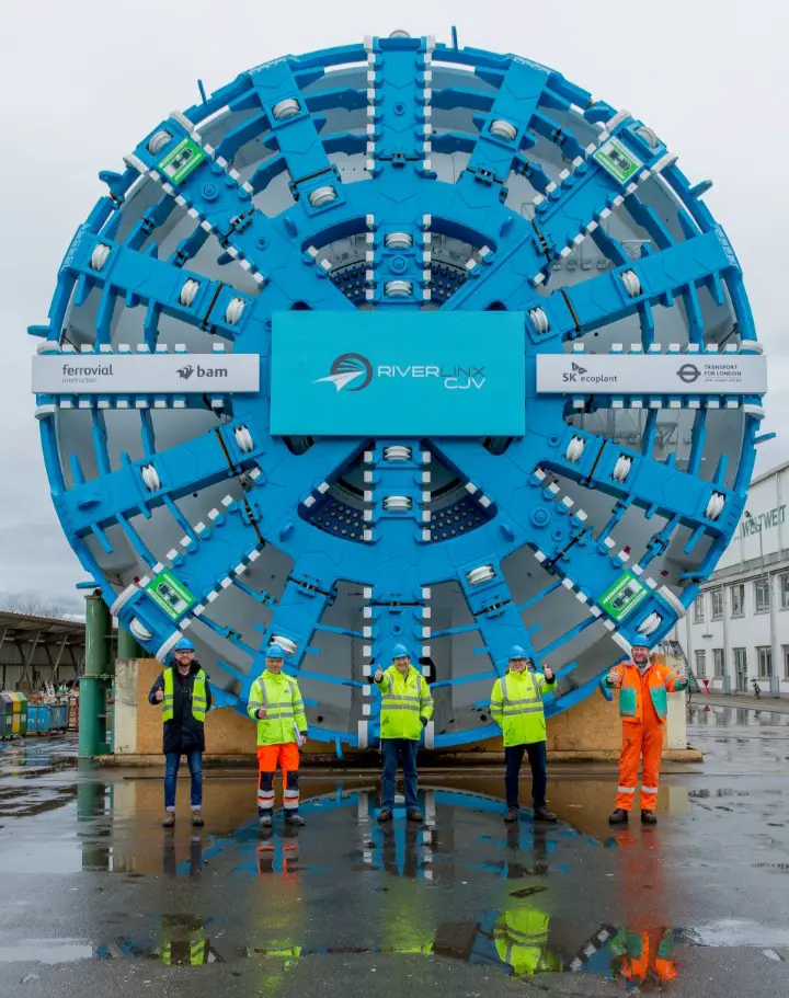 Germany Develops A Mammoth TBM For Silvertown Tunnel Project.