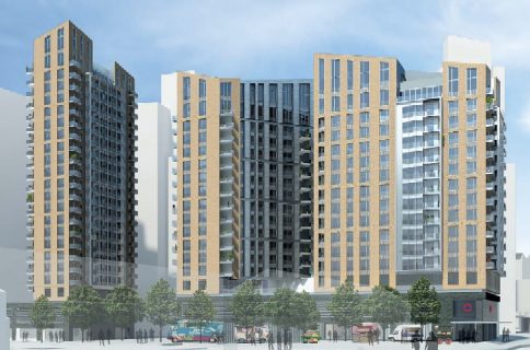 Nine Elms overstation scheme will contain nearlyt 500 flats