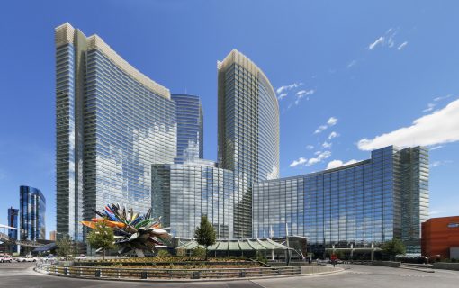 Aria Resort und Casino, das sechstgrößte Hotel in Amerika