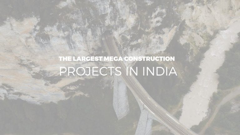 Top laufende Megaprojekte in Indien