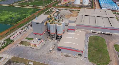 Costruzione di un impianto di cemento in argilla calcinata in Ghana, il più grande del mondo