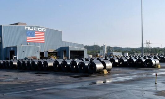 Nucor Corporation officially opened its new micro-mill facility, Nucor Steel Lexington.