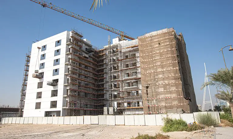 Progetto di sviluppo Berton a Dubai, Emirati Arabi Uniti, completato per oltre il 64% in totale
