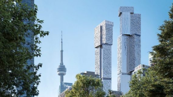 Design Renderings Unveiled for Toronto's Forma Skyscrapers Project, Canada