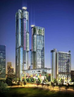 Parc 1 Tower Stands Complete as Seoul's Yeouido Landmark