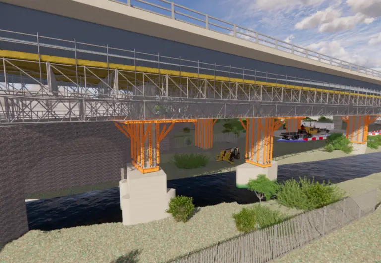 Adjudicación de contrato para el proyecto de renovación y fortalecimiento del viaducto de Tame Valley